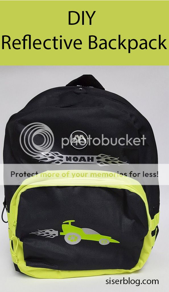 A Speedy, Reflective Backpack Project Siser North America